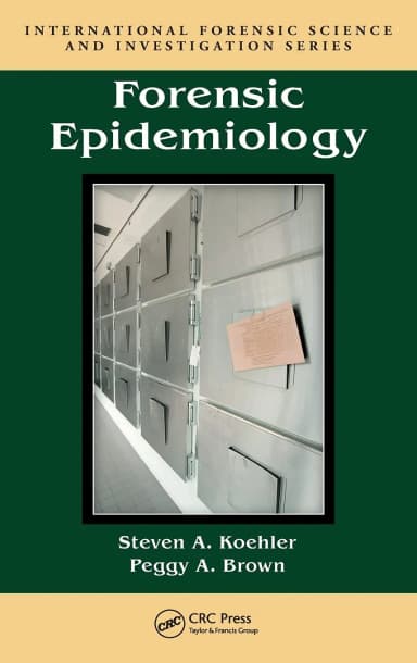 Image of - Forensic Epidemiology | Hardcover