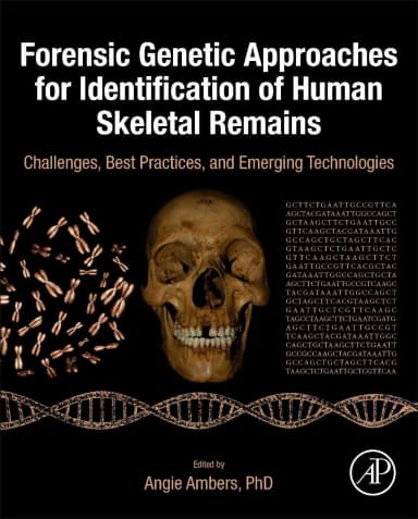 Image of - Forensic Genetic Approaches For Identification Of Human Skeletal Remains | Hardcover