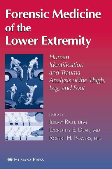 Image of - Forensic Medicine of the Lower Extremity | Hardcover