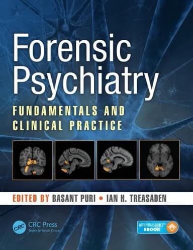 Image of - Forensic Psychiatry Fundamentals and Clinical Practice | Hardcover