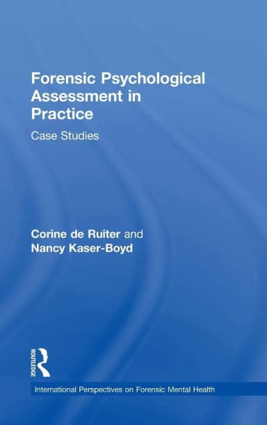 Image of - Forensic Psychological Assessment in Practice Case Studies | Hardcover