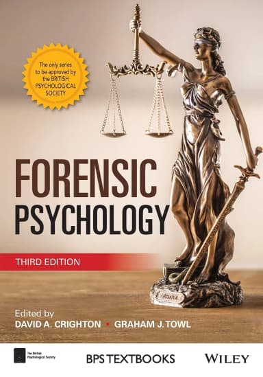 Image of - Forensic Psychology Third Edition | Paperback