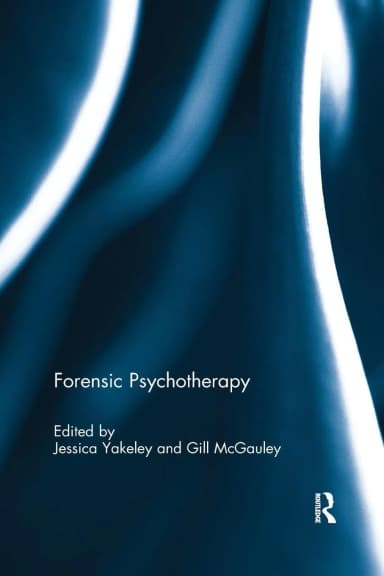 Image of - Forensic Psychotherapy | Paperback