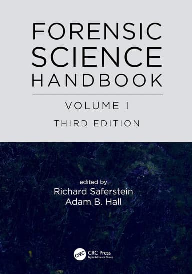 Image of - Forensic Science Handbook | Third Edition Volume 1 | Hardcover