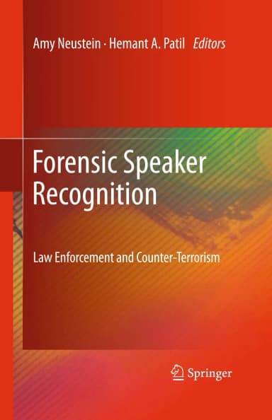 Image of - Forensic Speaker Recognition | Hardcover