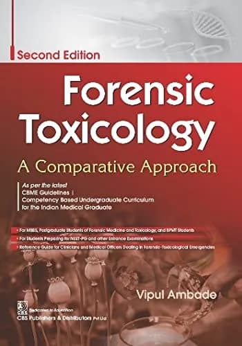 Image of - Forensic Toxicology A Comparative Approach 2nd Edition | Paperback