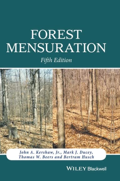 Image of - Forest Mensuration | 5th Edition | Hardcover