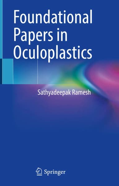 Image of - Foundational Papers In Oculoplastics | Hardcover
