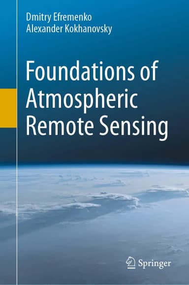 Image of - Foundations Of Atmospheric Remote Sensing | Hardcover