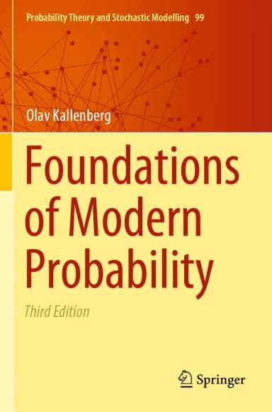 Image of - Foundations Of Modern Probability 2 Vol Set Third Edition | Paperback