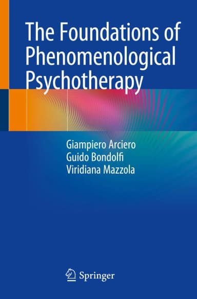 Image of - The Foundations of Phenomenological Psychotherapy | Paperback