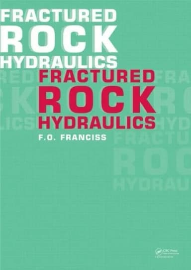 Image of - Fractured Rock Hydraulics | Hardcover
