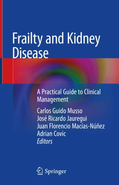 Image of - Frailty And Kidney Disease A Practical Guide To Clinical Management (Hb 2021 )