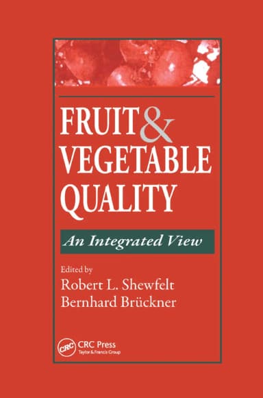 Image of - Fruit and Vegetable Quality | Paperback