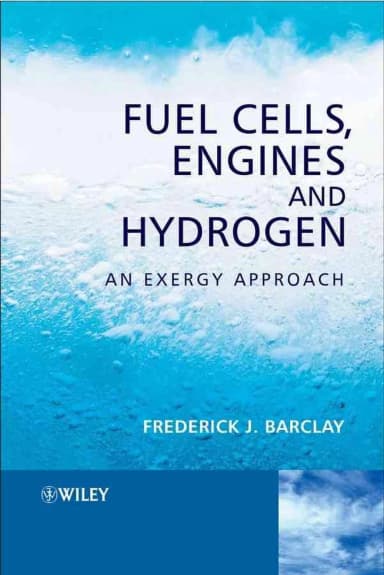 Image of - Fuel Cells | Engines and Hydrogen An Exergy Approach | Hardcover