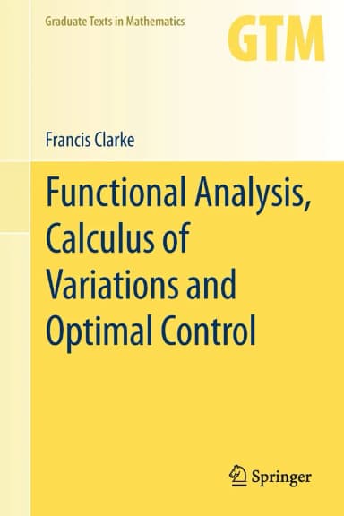 Image of - Functional Analysis Calculus Of Variations And Optimal Control | Paperback