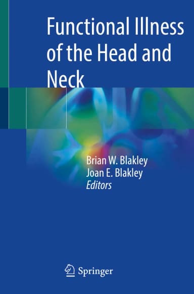Image of - Functional Illness Of The Head And Neck | Paperback