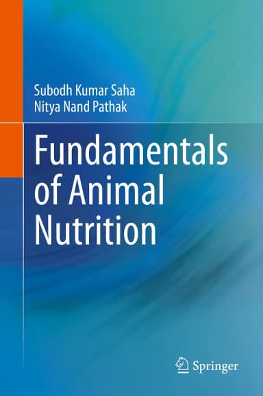 Image of - Fundamentals Of Animal Nutrition | Hardcover