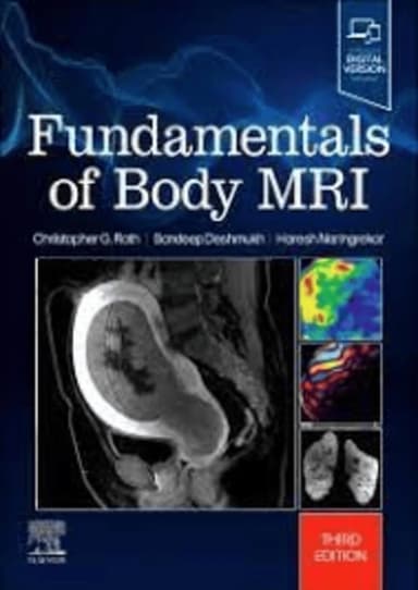 Image of - Fundamentals Of Body Mri Third Editiond | Paperback