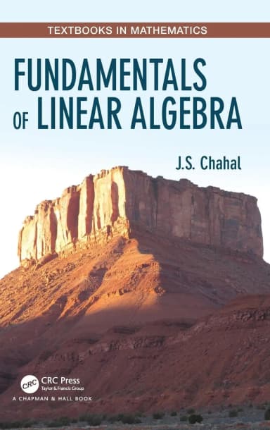 Image of - Fundamentals of Linear Algebra | Hardcover