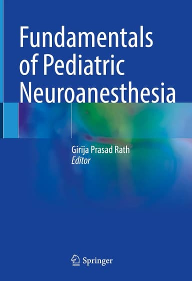 Image of - Fundamentals Of Pediatric Neuroanesthesia | Hardcover