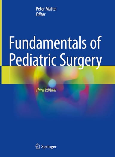 Image of - Fundamentals Of Pediatric Surgery Third Edition | Hardcover