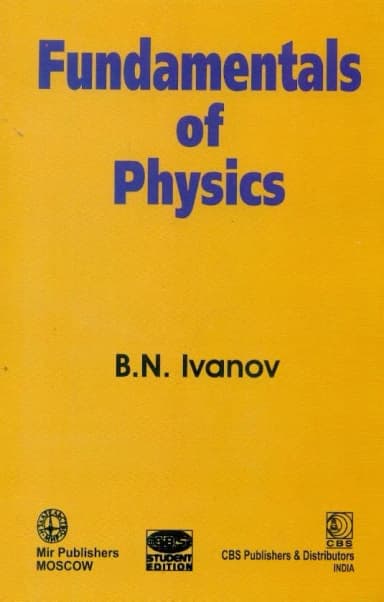Image of - Fundamentals of Physics