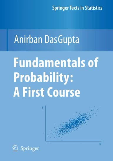 Image of - Fundamentals of Probability A First Course | Hardcover