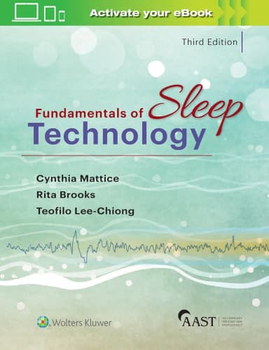Image of - Fundamentals of Sleep Technology | Third Edition | Hardcover