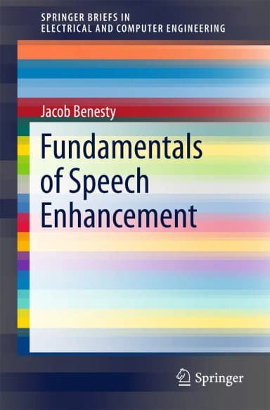 Image of - Fundamentals Of Speech Enhancement | Paperback