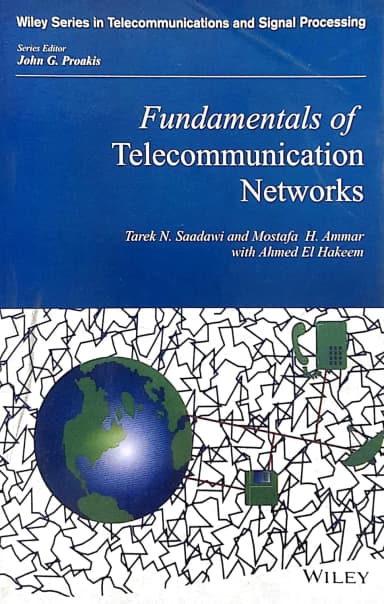 Image of - Fundamentals of Telecommunication Networks | Paperback
