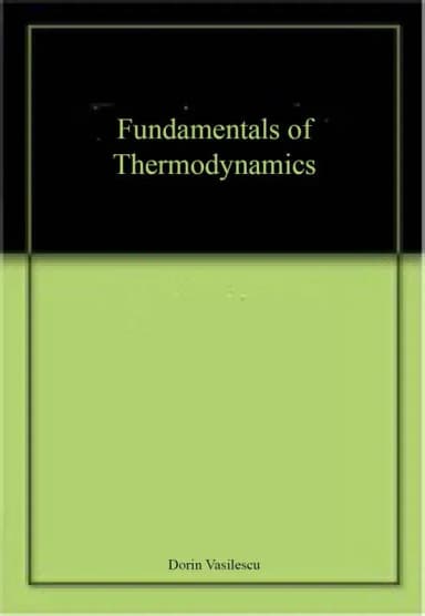 Image of - Fundamentals of Thermodynamics | Hardcover