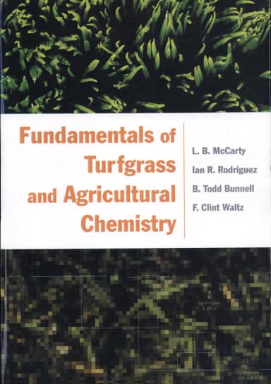 Image of - Fundamentals of Turfgrass and Agricultural Chemistry | Hardcover