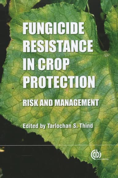 Image of - Fungicide Resistance In Crop Protection Risk and Management | Hardcover