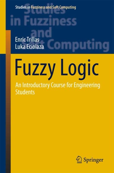 Image of - Fuzzy Logic An Introductory Course for Engineering Students | Hardcover