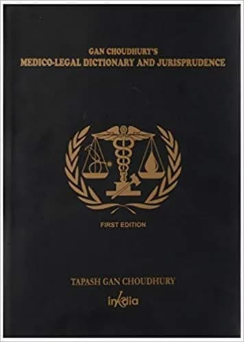 Image of - Gan Choudhury's Medico-Leagal Dictionary and Jurisprudence | Hardcover