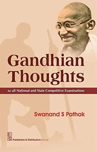 Image of - Gandhian Thoughts For All National and State Competitive Examinations | Paperback