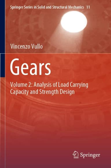 Image of - Gears Analysis Of Load Carrying Capacity And Design Vol 2 | Paperback