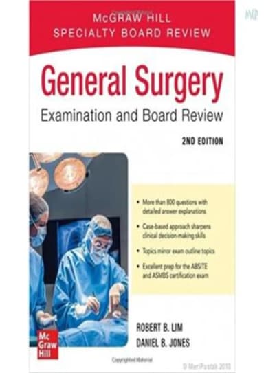 Image of - General Surgery Examination And Board Review 2nd Edition | Paperback