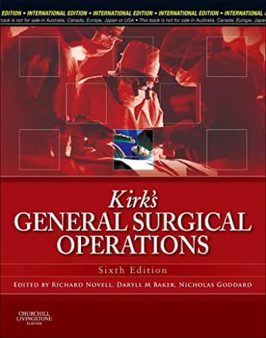Image of - General Surgical Operations | 6th Edition IE | Paperback