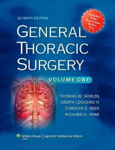 Image of - General Thoracic Surgery | 7th Edition 2 Volume Set