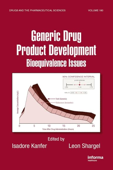 Image of - Generic Drug Product Development Bioequivalence Issues | Hardcover