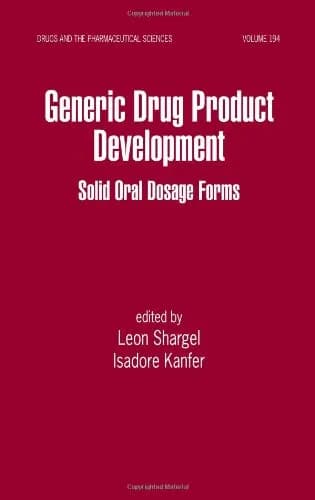 Image of - Generic Drug Product Development Solid Oral Dosage Forms | Hardcover