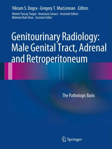 Image of - Genitourinary Radiology Male Genital Tract | Adrenal and Retroperitoneum | Hardcover