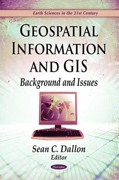 Image of - Geospatial Information and GIS Background and Issues | Paperback