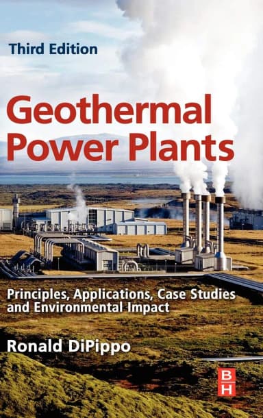 Image of - Geothermal Power Plants | Third Edition | Hardcover