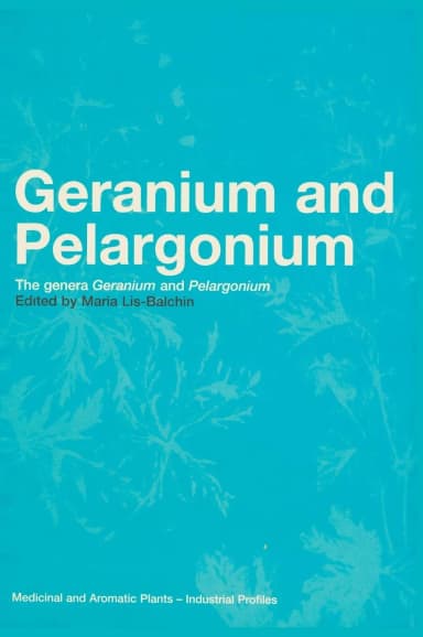 Image of - Geranium and Pelargonium The Genera Geranium and Pelargonium | Hardcover