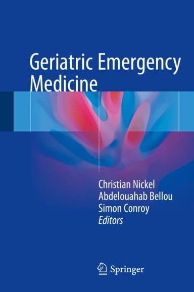 Image of - Geriatric Emergency Medicine | Hardcover