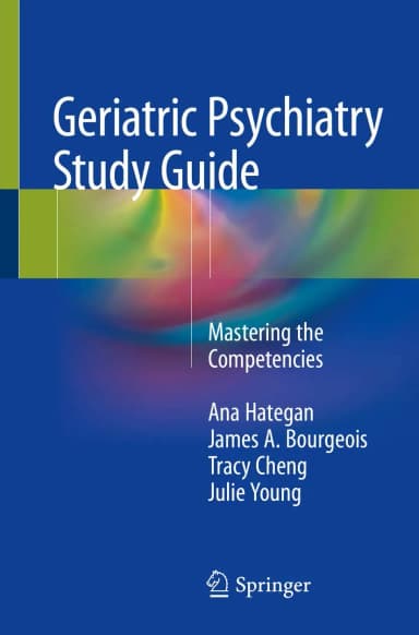 Image of - Geriatric Psychiatry Study Guide | Paperback