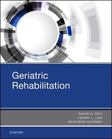 Image of - Geriatric Rehabilitation | Hardcover